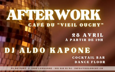 AfterWork café du Vieil Ouchy Lausanne